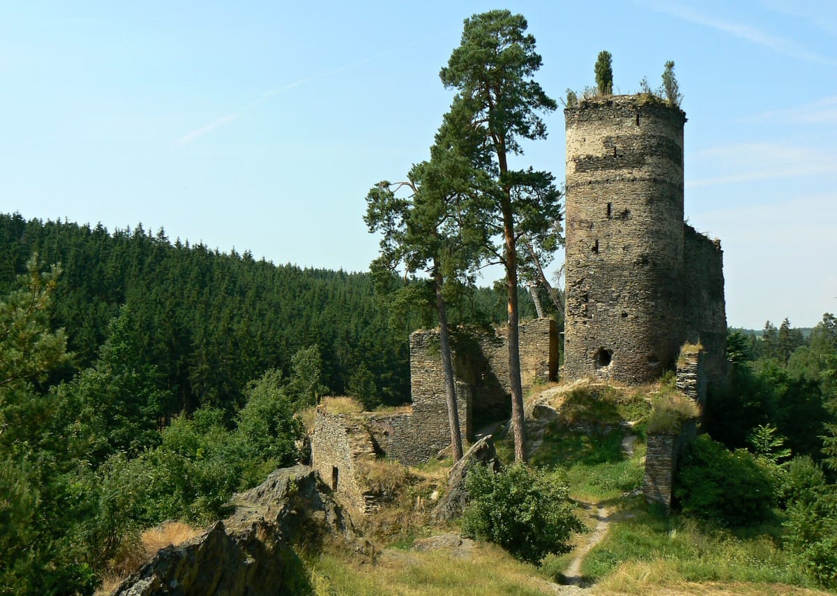 Zřícenina hradu Gutštejn