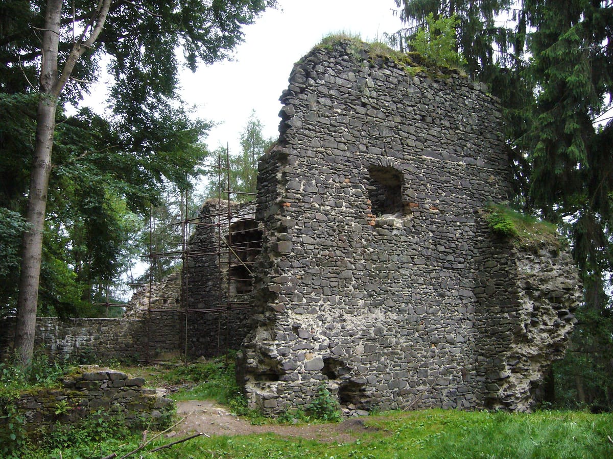 Zřícenina hradu Volfštejn
